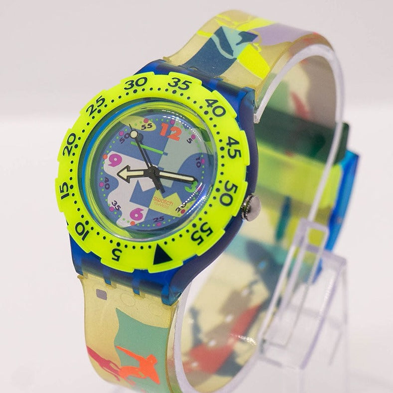 SWATCH スウォッチ SCUBA200 スクーバ イエローサブマリン 希少 SWATCH スウォッチ SCUBA200 スクーバ イエローサブマリン 希少