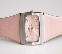 Grand ton argenté de 37 mm Anne Klein montre pour femme
