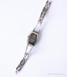 Indicateur noir minimaliste Guess montre Pour les femmes | Minuscule montre de bracelet vintage