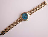 Elegante dial azul Anne Klein reloj | Lujo Anne Klein reloj