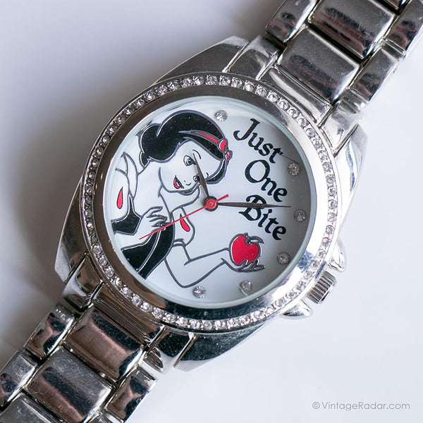 Blanche-Neige vintage montre | Acier inoxydable Disney Montre-bracelet