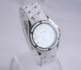 Armitron Ahora completamente blanco reloj | Mejores relojes de cuarzo minimalistas