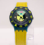 90s Swatch Scuba 200 SDN102 Divine Watch for Men and Women