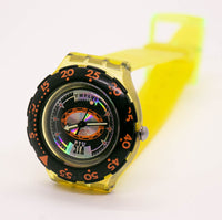 1992 swatch SDK110 Tech Diving Uhr | Schwarzorange swatch Uhr