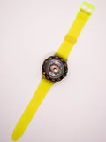 1992 Swatch SDK110 Tech Diving Watch | Black Orange Swatch Watch