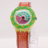 1993 swatch reloj SDK111 Tiping Compass | 90 Swatch Scuba 200