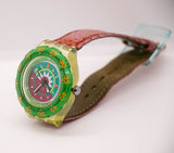 1993 swatch Uhr SDK111 Tipping Compass | 90er Jahre Swatch Scuba 200