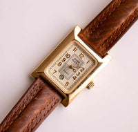 Art Deco Anne Klein II Damen Uhr | Geometrischer Retro Uhr für Frauen