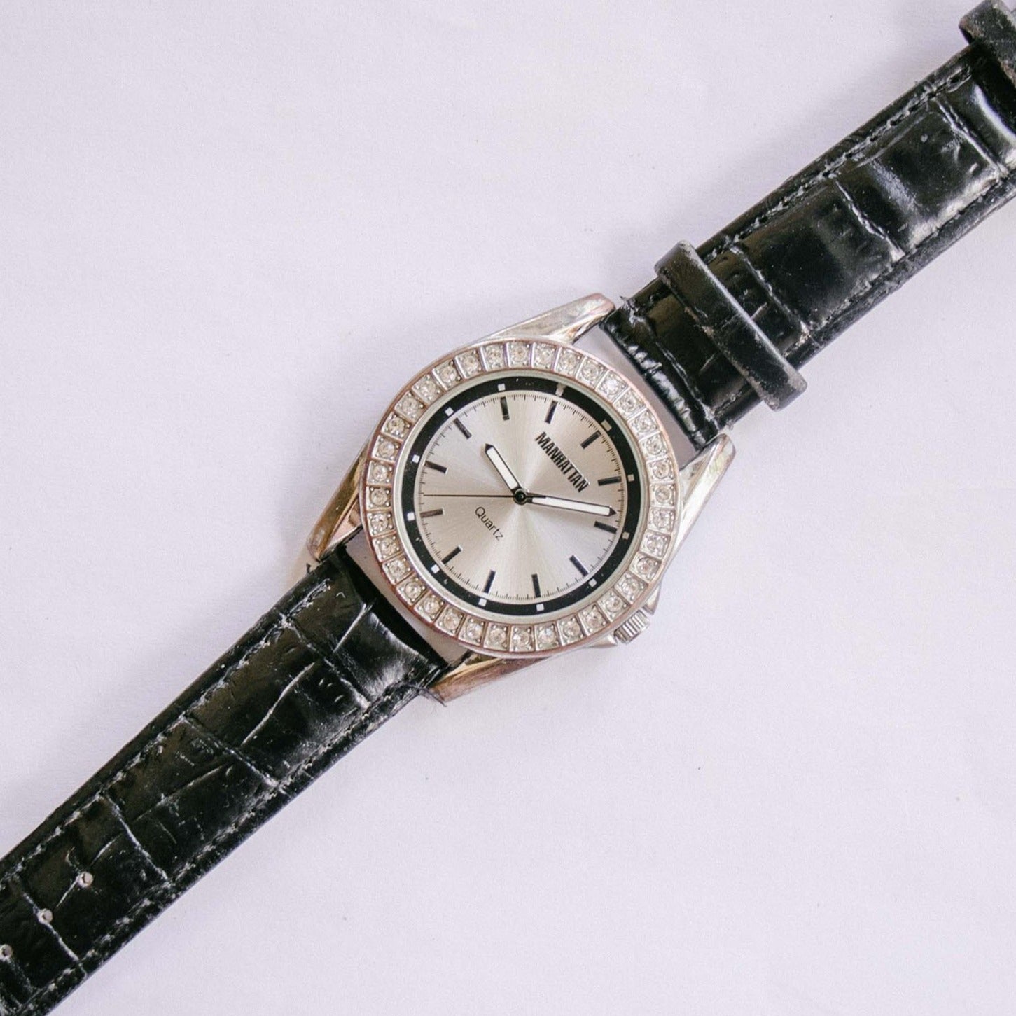 Croton Manhattan Quartz Watch • Rare Floral Band • NWT Manhattan by Croton Vintage Men main image 2