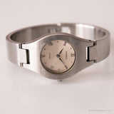 Vintage Stainless Steel Fossil Watch | Branded Bracelet Watch for Her