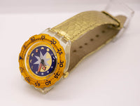 1992 Swatch Scuba 200 SDK112 Golden Island Watch | Oro swatch Guadare