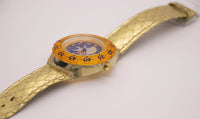 1992 Swatch Scuba 200 SDK112 Golden Island Watch | Gold Swatch Watch
