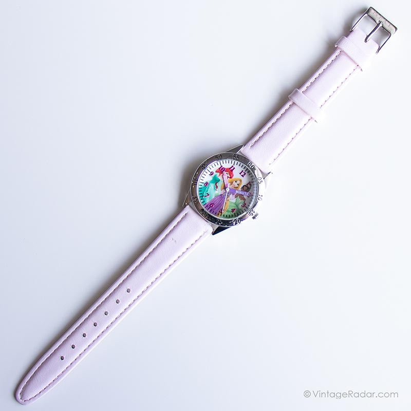 Vintage Disney Princess Watch for Her | Retro Silver-tone Ladies Watch ...