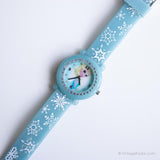 Vintage gefrorene Armbanduhr für sie | Blue Elsa Uhr