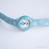 Reloj de pulsera congelada vintage para ella | Blue Elsa reloj
