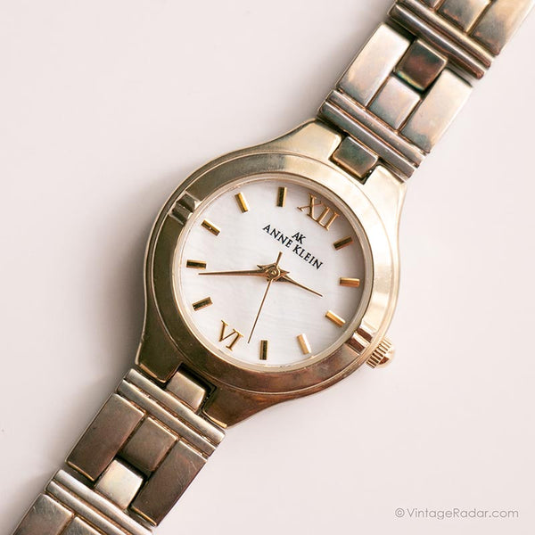 Jahrgang Anne Klein Gold-Ton Uhr | Elegant Uhr für Damen