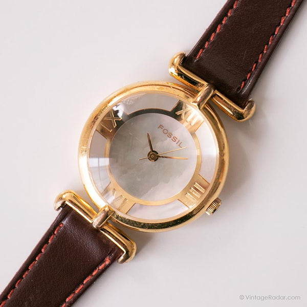Vintage ▾ Fossil Orologio di lusso | Madre di perle orologio per le donne