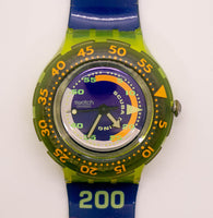 1992 Swatch Scuba Orologio SDJ100 in arrivo | Blu giallo swatch Guadare