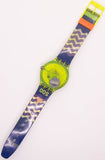 1992 Swatch Scuba Coming Tide SDJ100 Uhr | Gelb / Blau swatch Uhr