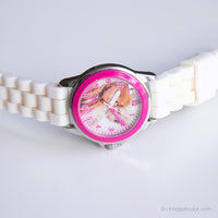 Vintage Pink Disney Prinzessin Uhr | Damen Elsa und Anna Uhr