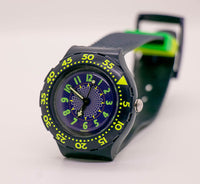 1993 Swatch Scuba SDN104 Rudern Uhr | 90er Blue Swiss swatch Uhr