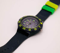 1993 Swatch Scuba SDN104 Rowing Watch | 90s Blue Swiss Swatch Watch