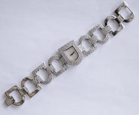DKNY Orologio da donna di lusso | A forma di D in argento DKNY Orologio da donna