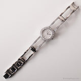 Vintage Fossil Dress Watch for Ladies | Elegant Crystal Wristwatch