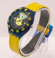 1990s Swatch Scuba SDN102 Divine Watch | Swatch Scuba 200 Vintage