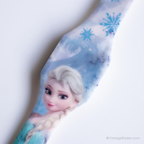 Elsa numérique d'occasion montre par Disney | Bleu surgelé montre pour elle