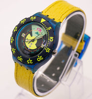 1990s Swatch Scuba SDN102 Divine Watch | Swatch Scuba 200 Vintage