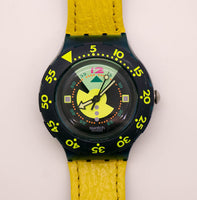 Década de 1990 Swatch Scuba Sdn102 divino reloj | Swatch Scuba 200 Vintage