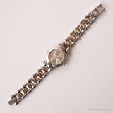 Vintage Fossil Stainless Steel Watch | Round Dial Watch for Women