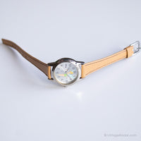 Tono plateado Tinker Bell reloj para damas | Clásico Disney Coleccionable