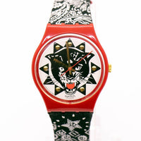 1993 Vintage Swatch Rap Gr117 Uhr | 90er Jahre Swatch Gent Originale Uhr