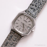 Quartz Vintage Pallas Exquisit montre | Date d'argent montre pour elle