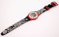 1993 Vintage Swatch RAP GR117 reloj | 90 Swatch Caballeros originales reloj