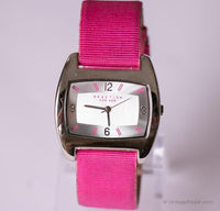 Vintage Kenneth Cole Reaction for Her Rectangle Watch with Pink Strap