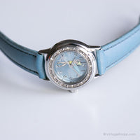 Vintage Blue Tinker Bell Armbanduhr für Damen | Seiko Disney Uhr