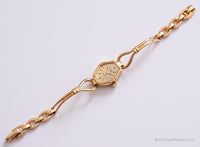 Vintage Pallas Exquisit Uhr für Damen | Eleganter Gold-Ton-Quarz Uhr