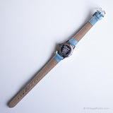 Blu vintage Tinker Bell Orologio da polso per donne | Seiko Disney guarda