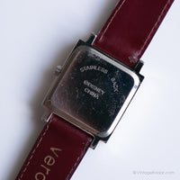 Vintage rechteckig Disney Uhr für Damen | Tinker Bell Armbanduhr