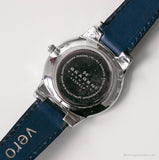 Tono plateado vintage Skagen reloj | Cuarzo suizo de dial redondo reloj