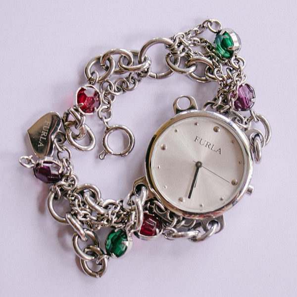 Guess charm bracelet/watch | Charm bracelet watch, Gold watches women, Guess  women watches