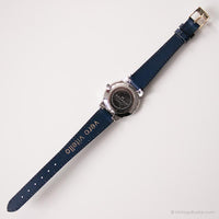 Vintage Silver-Tone Skagen Uhr | Rundes Schweizer Quarz Uhr