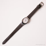 Vintage Skagen Fashion Watch for Women | Pearl Dial Oval Wristwatch