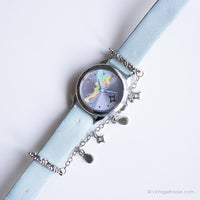 Vintage Blue Seiko Disney Watch | Tinker Bell Watch with Charms