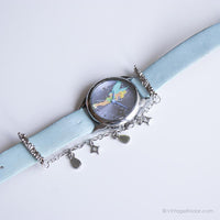 Azul vintage Seiko Disney reloj | Tinker Bell reloj con encantos