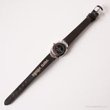 Jahrgang Skagen Mode Uhr für Frauen | Perlenblatt Oval Armbanduhr