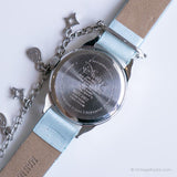 Azul vintage Seiko Disney reloj | Tinker Bell reloj con encantos
